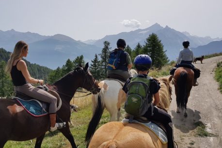 Passeggiata a cavallo Valle d’Aosta