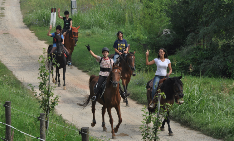Passeggiate a cavallo Monferrato
